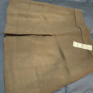 New JCrew Chocolate Brown Skirt